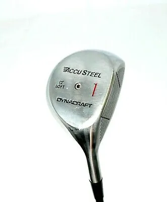 Vintage Dynacraft AccuSteel 12 Degree Driver Stiff Graphite Shaft 9 Vintage Dynacraft AccuSteel 12 Degree Driver Stiff Graphite Shaft - Image 7