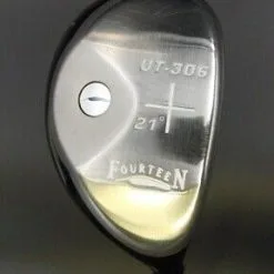 Japanese Fourteen UT-306 21° 3 Hybrid Stiff Graphite Shaft Golf Pride Grip 13 Japanese Fourteen UT-306 21° 3 Hybrid Stiff Graphite Shaft Golf Pride Grip -Clubs Sales Shop 1 45dbd63f 4339 49a8 bf0c 9cb11e8e2905