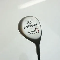 Vintage Refinished Sakuari 21 Degree 5 Wood Regular Steel Shaft Lamkin Grip -Clubs Sales Shop 1 7e31d8e4 7258 42a9 801e 5fef09b3af86