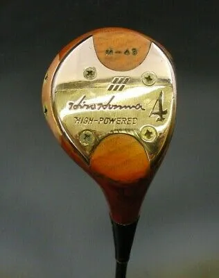 Vintage Honma M-43 Hiro Honma 4 Wood Regular Graphite Shaft Tsuruya Grip 8 Vintage Honma M-43 Hiro Honma 4 Wood Regular Graphite Shaft Tsuruya Grip - Image 6