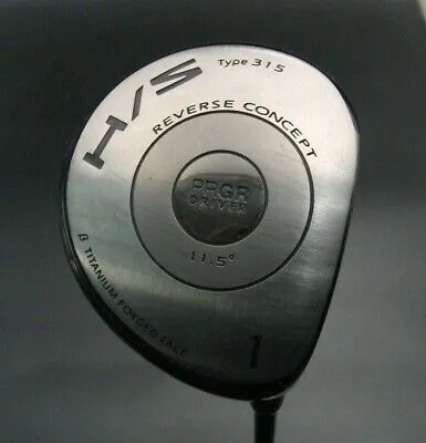 Japanese PRGR H/S Type 315 Reverse Concept 11.5°1 Driver Regular Graphite Shaft 8 Japanese PRGR H/S Type 315 Reverse Concept 11.5°1 Driver Regular Graphite Shaft - Image 6