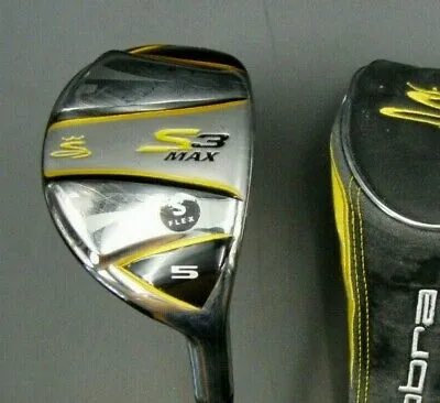 Cobra S3 Max 5 Hybrid Stiff Graphite Shaft Cobra Grip With Head Cover 9 Cobra S3 Max 5 Hybrid Stiff Graphite Shaft Cobra Grip With Head Cover - Image 7