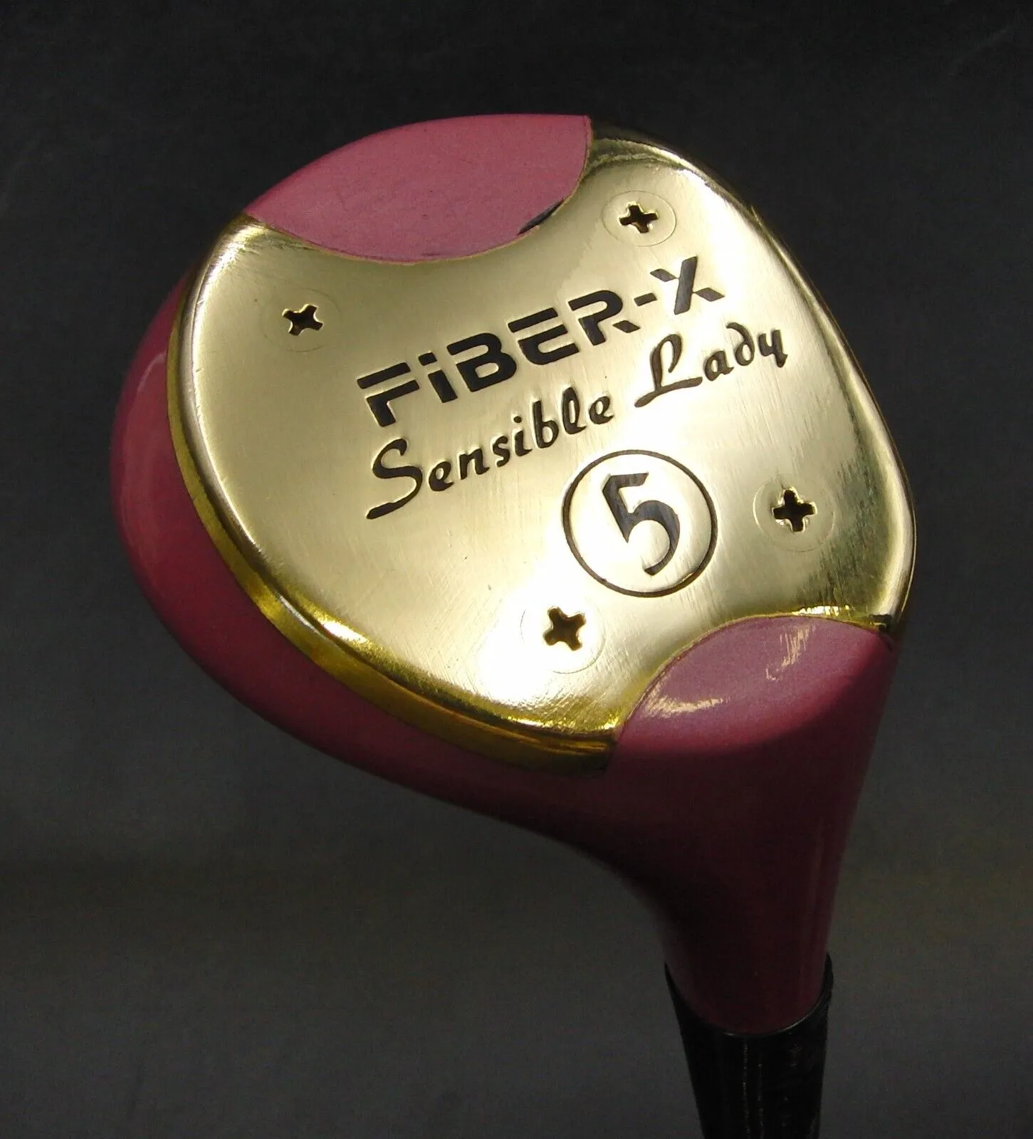 Fiber X Japanese Ladies Vintage Fiber-X Sensible Lady 5 Wood Ladies Graphite Shaft 3 Fiber X Japanese Ladies Vintage Fiber-X Sensible Lady 5 Wood Ladies Graphite Shaft