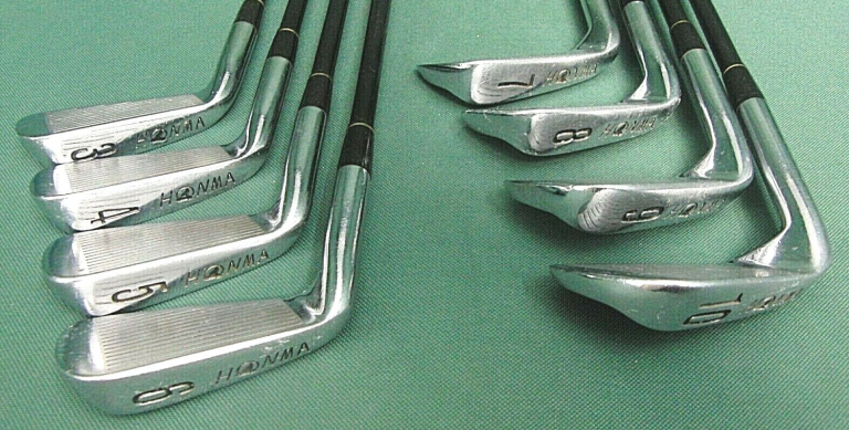 Set Of 8 X Honma Prancer Irons 3-10 Regular Graphite Shafts Honma Grips 6 Set Of 8 X Honma Prancer Irons 3-10 Regular Graphite Shafts Honma Grips - Image 4
