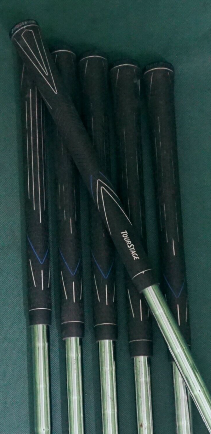 Set 7 X Bridgestone TourStage ViQ Irons 5-PW + P/S Gap Wedge Stiff Steel Shafts 9 Set 7 X Bridgestone TourStage ViQ Irons 5-PW + P/S Gap Wedge Stiff Steel Shafts - Image 7