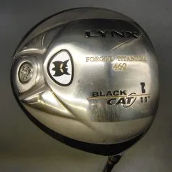 Lynx Black Cat Forged Titanium 460 11° Driver Regular Graphite Shaft Lynx Grip