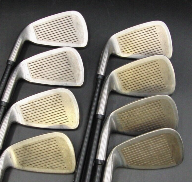 Vintage Set Of 8 X Gary Player Black Knight Ti 162 Irons 3-PW Regular Graphite 5 Vintage Set Of 8 X Gary Player Black Knight Ti 162 Irons 3-PW Regular Graphite - Image 3