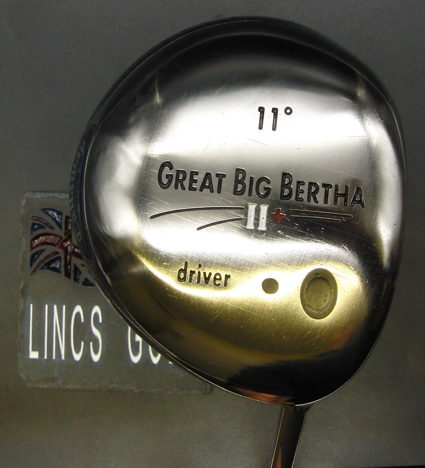 Callaway Great Big Bertha II+ 11° Driver Regular Graphite Shaft Callaway Grip 3 Callaway Great Big Bertha II+ 11° Driver Regular Graphite Shaft Callaway Grip
