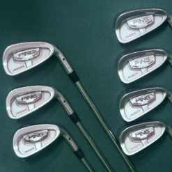 Set Of 7 X Ping Anser Forged Black Dot Irons 4-PW Stiff Steel Shafts Mixed Grips -Clubs Sales Shop 32 0643af55 d97f 47d4 9cfe 4e96a90e9f05
