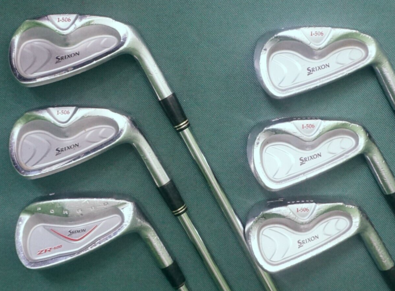 Set Of 6 X Srixon I-506 Forged / ZR-600 Combo Irons 5-PW Regular Steel Shafts 4 Set Of 6 X Srixon I-506 Forged / ZR-600 Combo Irons 5-PW Regular Steel Shafts - Image 2