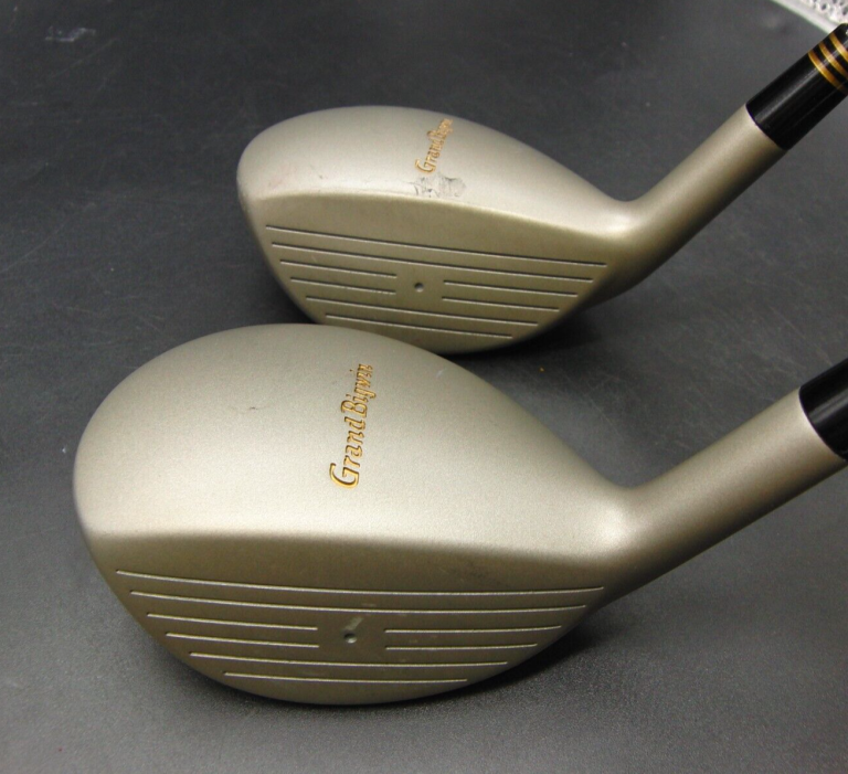 Set Of 2 Maruman Grand Bigwin 3 & 4 Woods Regular Graphite Shafts Maruman Grips 4 Set Of 2 Maruman Grand Bigwin 3 & 4 Woods Regular Graphite Shafts Maruman Grips - Image 2