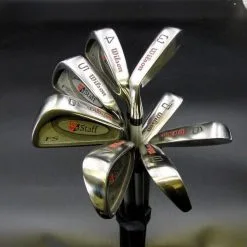 Set 8 X Wilson Staff FS Irons 3-PW Regular Graphite Shafts Tour Golf Grips