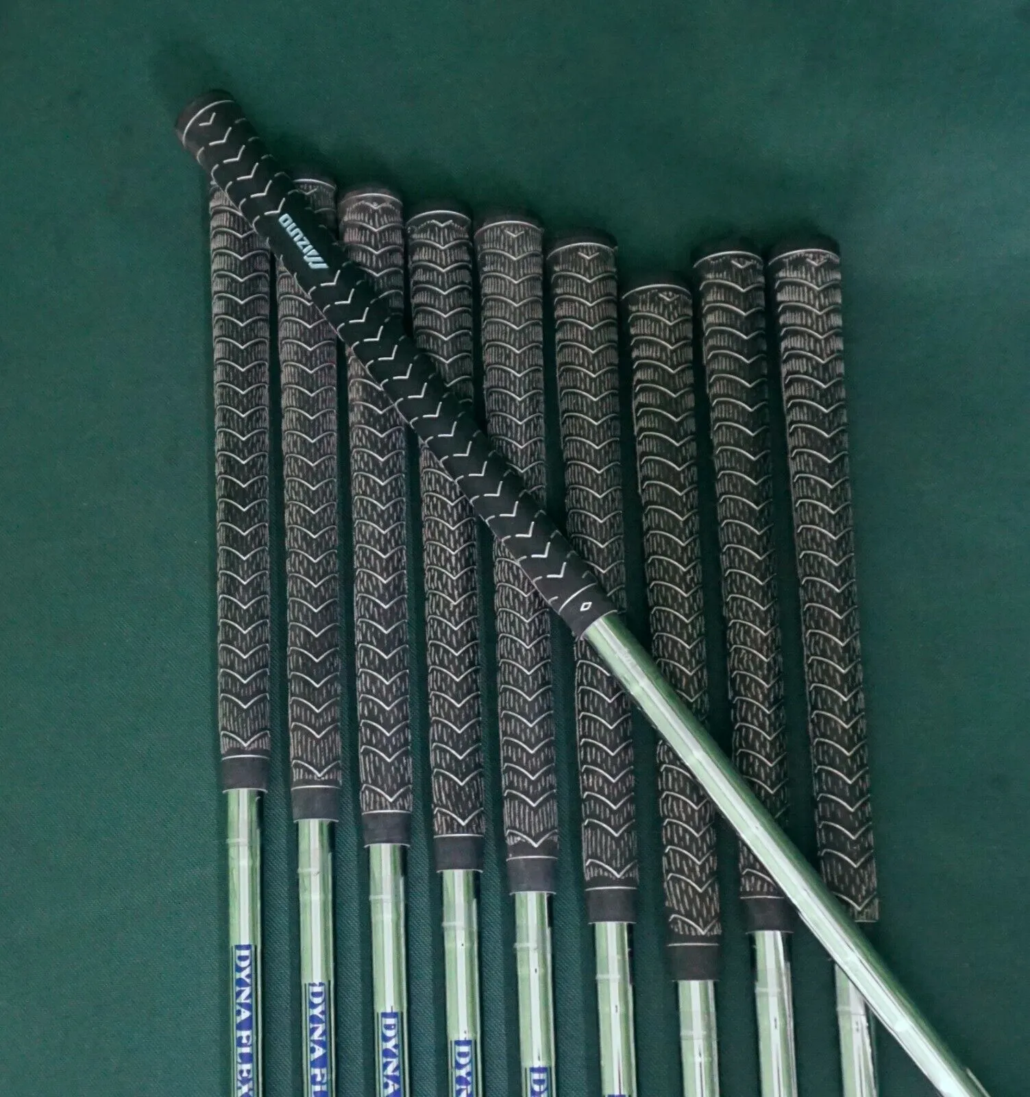 Set Of 10 X Mizuno Notus Synchro Turn Irons 3-SW + F Wedge Stiff Steel Shafts 8 Set Of 10 X Mizuno Notus Synchro Turn Irons 3-SW + F Wedge Stiff Steel Shafts - Image 6