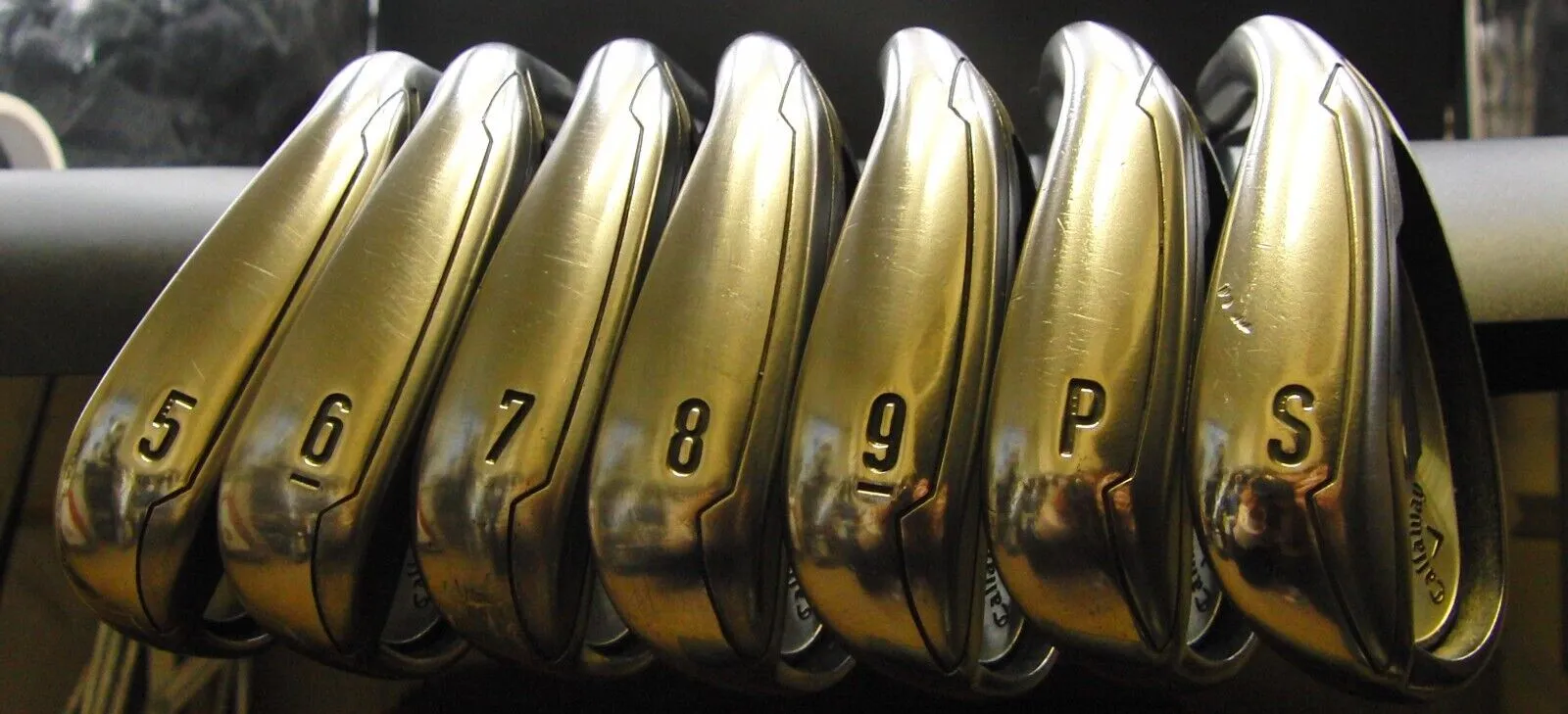 Set Of 7 X Callaway XR Cup 360 Irons 5-SW Regular Steel Shafts Winn Grips +0.75" 6 Set Of 7 X Callaway XR Cup 360 Irons 5-SW Regular Steel Shafts Winn Grips +0.75" - Image 4