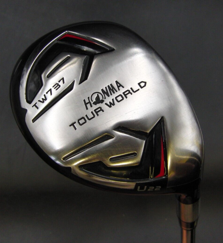 Honma Tour World TW737 U22 Hybrid Stiff Steel Shaft Honma Grip 8 Honma Tour World TW737 U22 Hybrid Stiff Steel Shaft Honma Grip - Image 6