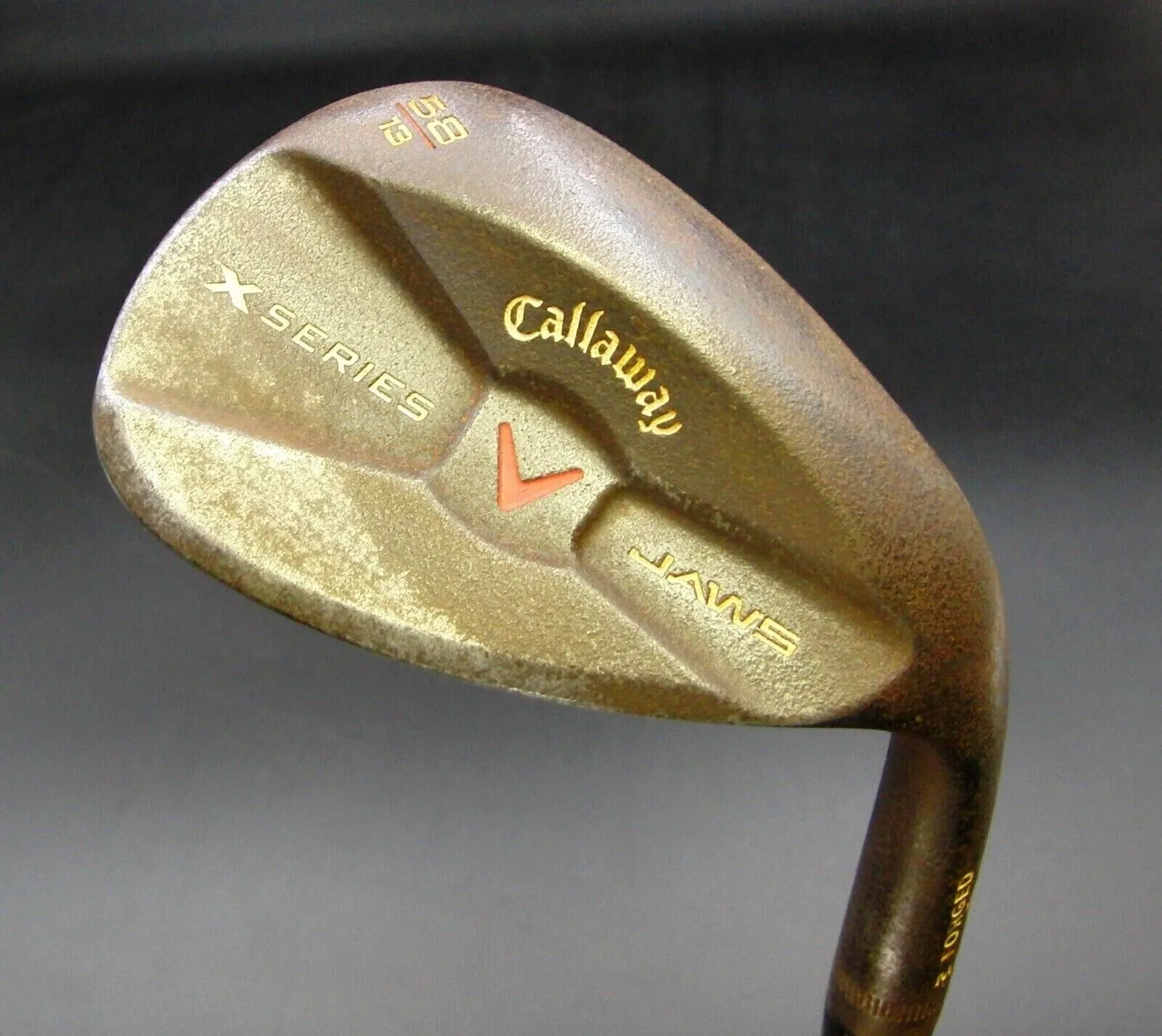 RAW Callaway Jaws X Series Forged MD 58° Sand / Lob Wedge Regular Steel Shaft 3 RAW Callaway Jaws X Series Forged MD 58° Sand / Lob Wedge Regular Steel Shaft