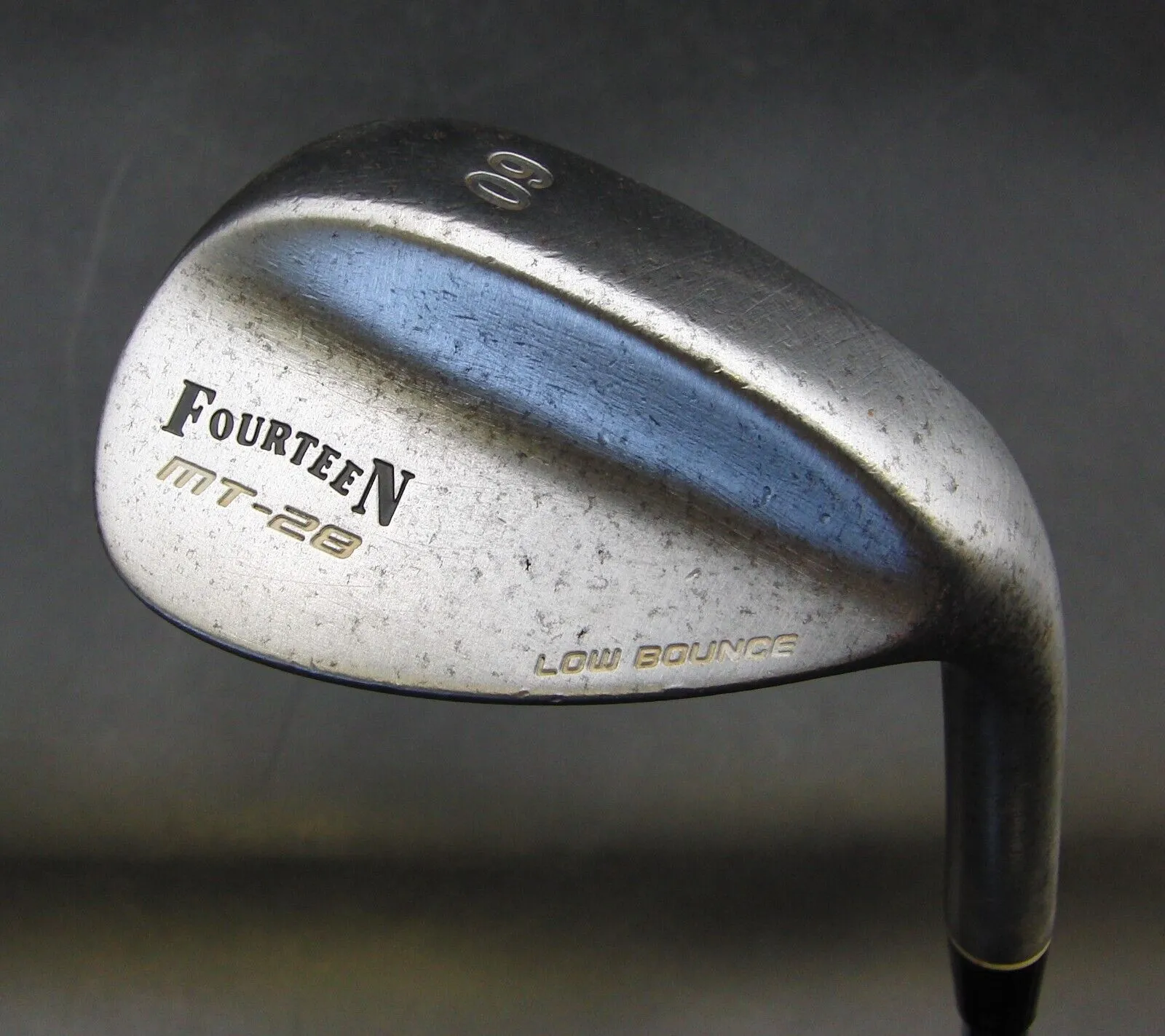 Japanese Fourteen MT-28 60° Lob Wedge Regular Steel Shaft Golf Pride Grip 3 Japanese Fourteen MT-28 60° Lob Wedge Regular Steel Shaft Golf Pride Grip