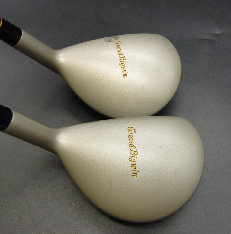 Set Of 2 Maruman Grand Bigwin 3 & 4 Woods Regular Graphite Shafts Maruman Grips 5 Set Of 2 Maruman Grand Bigwin 3 & 4 Woods Regular Graphite Shafts Maruman Grips - Image 3