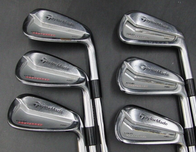 Set Of 6 X TaylorMade Tour Preferred MC Irons 5-PW Regular Steel Shafts 4 Set Of 6 X TaylorMade Tour Preferred MC Irons 5-PW Regular Steel Shafts - Image 2