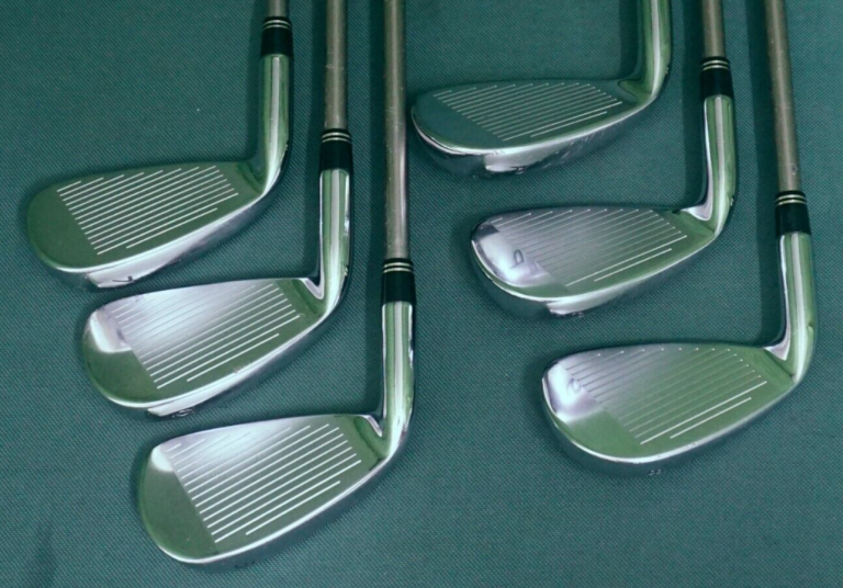 Set Of 6 X TaylorMade R7 XR Irons 5-PW Stiff Graphite Shafts IOMIC Grips 5 Set Of 6 X TaylorMade R7 XR Irons 5-PW Stiff Graphite Shafts IOMIC Grips - Image 3