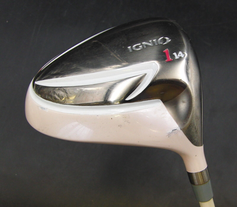 Ladies Japanese Ignio Forged Titanium 14° Driver Ladies Graphite Shaft 4 Ladies Japanese Ignio Forged Titanium 14° Driver Ladies Graphite Shaft - Image 2