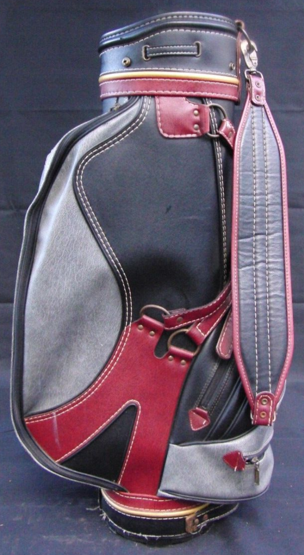 Vintage 3 Division Dunlop Tour Trolley Cart Golf Clubs Bag 5 Vintage 3 Division Dunlop Tour Trolley Cart Golf Clubs Bag - Image 3