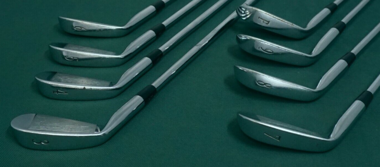 Set Of 8 X Mizuno MP32 GF Forged Irons 3-PW Stiff Steel Shafts Mixed Grips 6 Set Of 8 X Mizuno MP32 GF Forged Irons 3-PW Stiff Steel Shafts Mixed Grips - Image 4