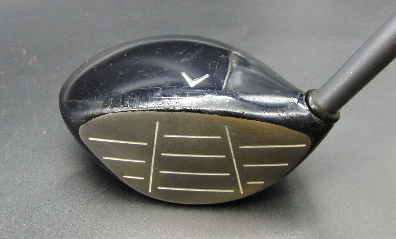 Callaway Big Bertha Steelhead Plus # 3 Wood Firm Graphite Shaft Nine Lives Grip 4 Callaway Big Bertha Steelhead Plus # 3 Wood Firm Graphite Shaft Nine Lives Grip - Image 2