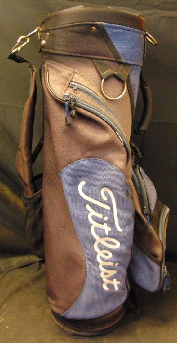 Vintage 8 Division Titleist Tour Cart Trolley Golf Clubs Bag 5 Vintage 8 Division Titleist Tour Cart Trolley Golf Clubs Bag - Image 3