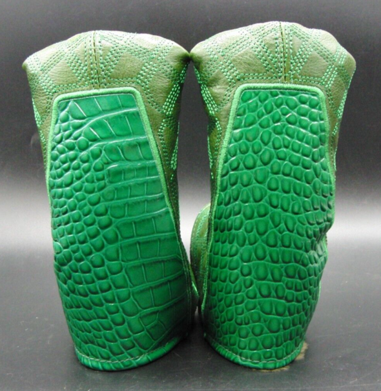 Luxury PSYKO GOLF Croc/Quilted Genuine Leather Putter Embossed Logo Head Cover 7 Luxury PSYKO GOLF Croc/Quilted Genuine Leather Putter Embossed Logo Head Cover - Image 5