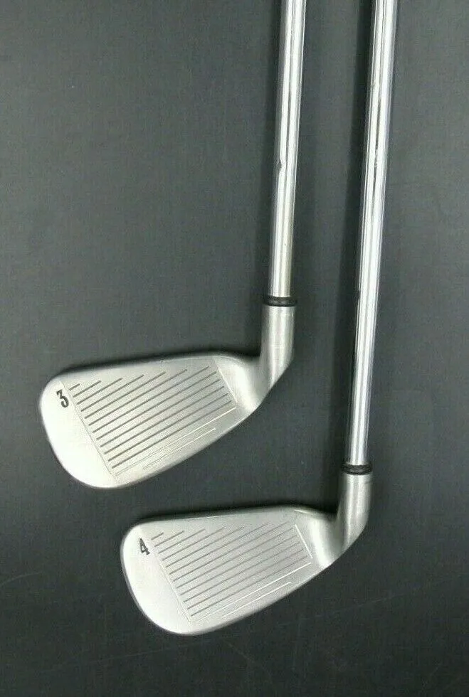 Set 2 X Callaway STEELHEAD X14 3 & 4 Irons Regular Steel Shafts 4 Set 2 X Callaway STEELHEAD X14 3 & 4 Irons Regular Steel Shafts - Image 2