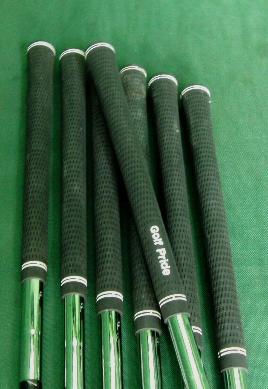 Set Of 7 X TaylorMade R7 Forged Japanese Model Irons 4-PW Stiff Steel Shafts 8 Set Of 7 X TaylorMade R7 Forged Japanese Model Irons 4-PW Stiff Steel Shafts - Image 6