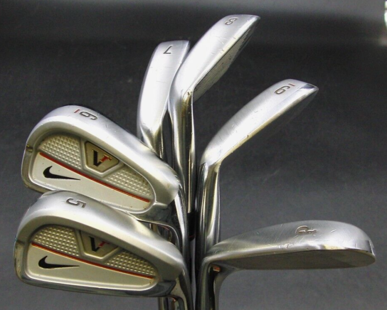 Set Of 6 X Nike VR Forged Irons 5-PW Regular Steel Shafts Nike Grips 3 Set Of 6 X Nike VR Forged Irons 5-PW Regular Steel Shafts Nike Grips