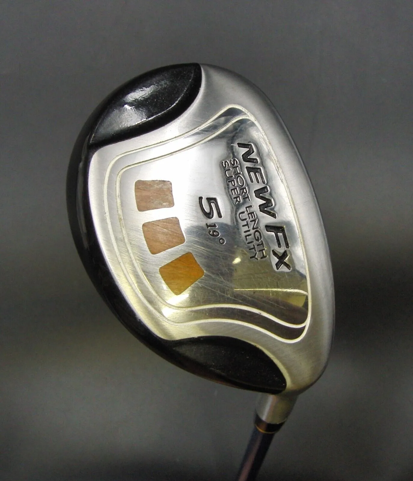 Japanese New FX Short Length Super Utility 19º 5 Hybrid Stiff Graphite Shaft 3 Japanese New FX Short Length Super Utility 19º 5 Hybrid Stiff Graphite Shaft