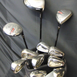 Daiichi/Mizuno/Akira/AXA/Hippo Set Daiichi Zeus Irons 5-SW+A, Driver , 3 + 7 Wood, Putter + Bag