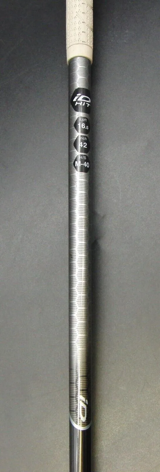 Japanese PRGR ID HIT4 Tungsten 16.5° Wood Senior Graphite Shaft PRGR Grip 8 Japanese PRGR ID HIT4 Tungsten 16.5° Wood Senior Graphite Shaft PRGR Grip - Image 6