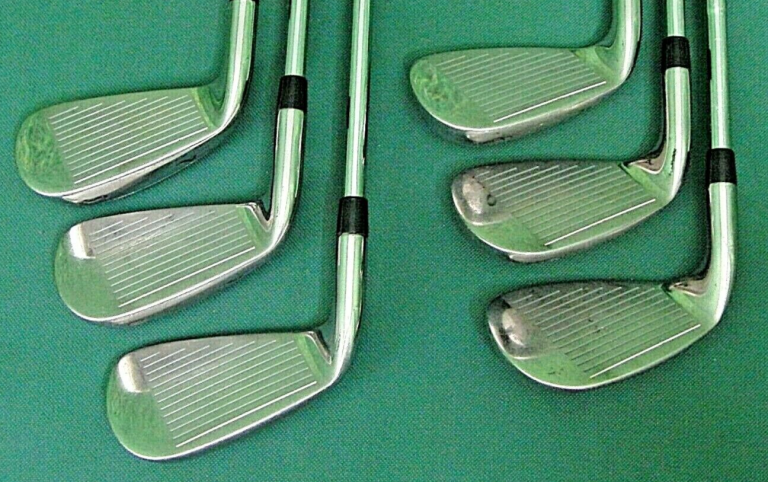 Set Of 6 X Mizuno EURUS RX Irons 5-PW Stiff Steel Shafts MIZUNO Grips 5 Set Of 6 X Mizuno EURUS RX Irons 5-PW Stiff Steel Shafts MIZUNO Grips - Image 3
