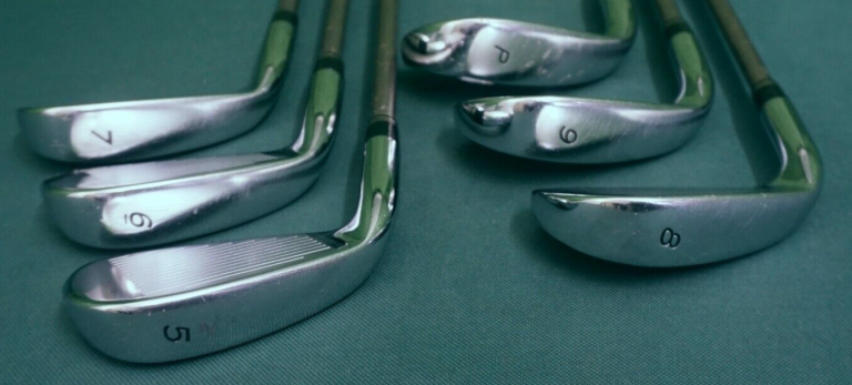 Set Of 6 X TaylorMade R7 XR Irons 5-PW Stiff Graphite Shafts IOMIC Grips 6 Set Of 6 X TaylorMade R7 XR Irons 5-PW Stiff Graphite Shafts IOMIC Grips - Image 4