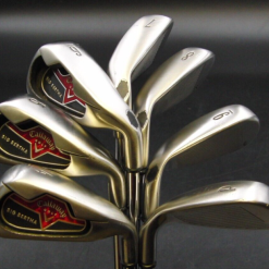 Set Of 7 X Callaway Big Bertha Irons 4-PW Regular Steel Shafts Callaway Grips