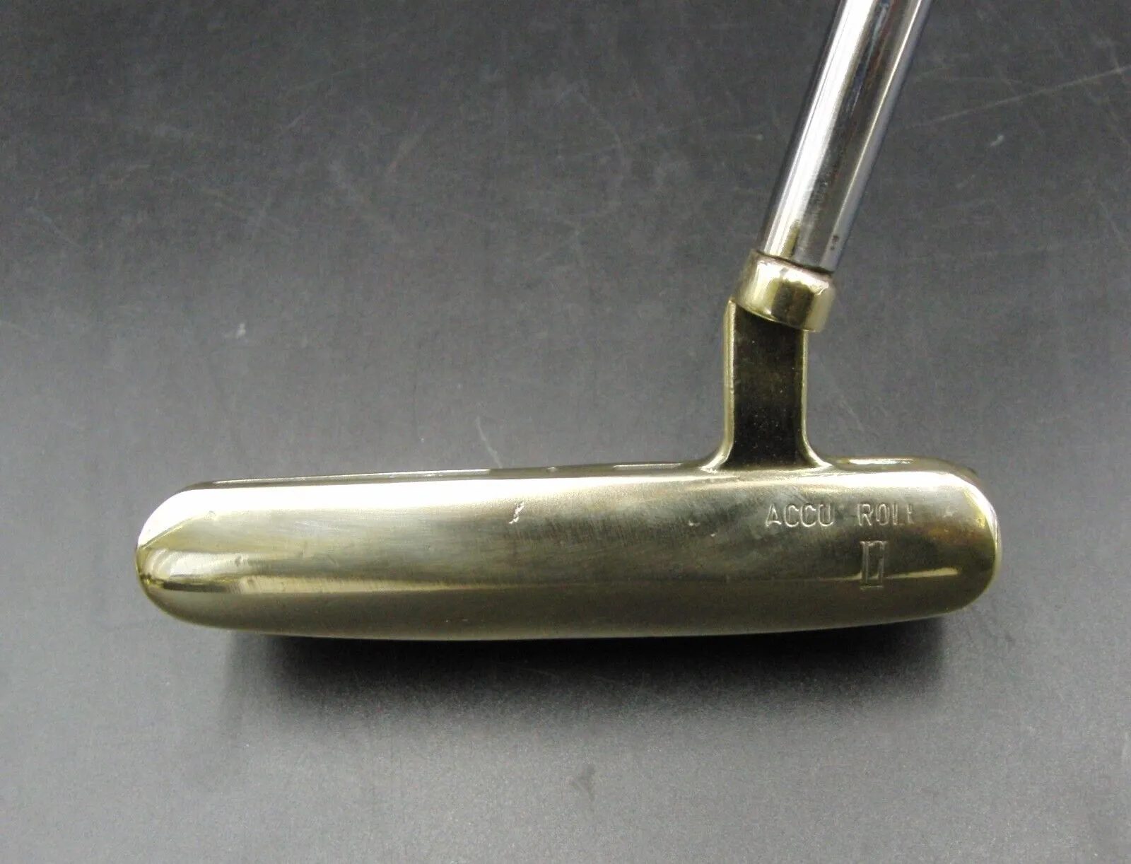 Vintage Accu Roll Pat Pending Putter Steel Shaft Length 90cm Lamkin Black Grip 4 Vintage Accu Roll Pat Pending Putter Steel Shaft Length 90cm Lamkin Black Grip - Image 2