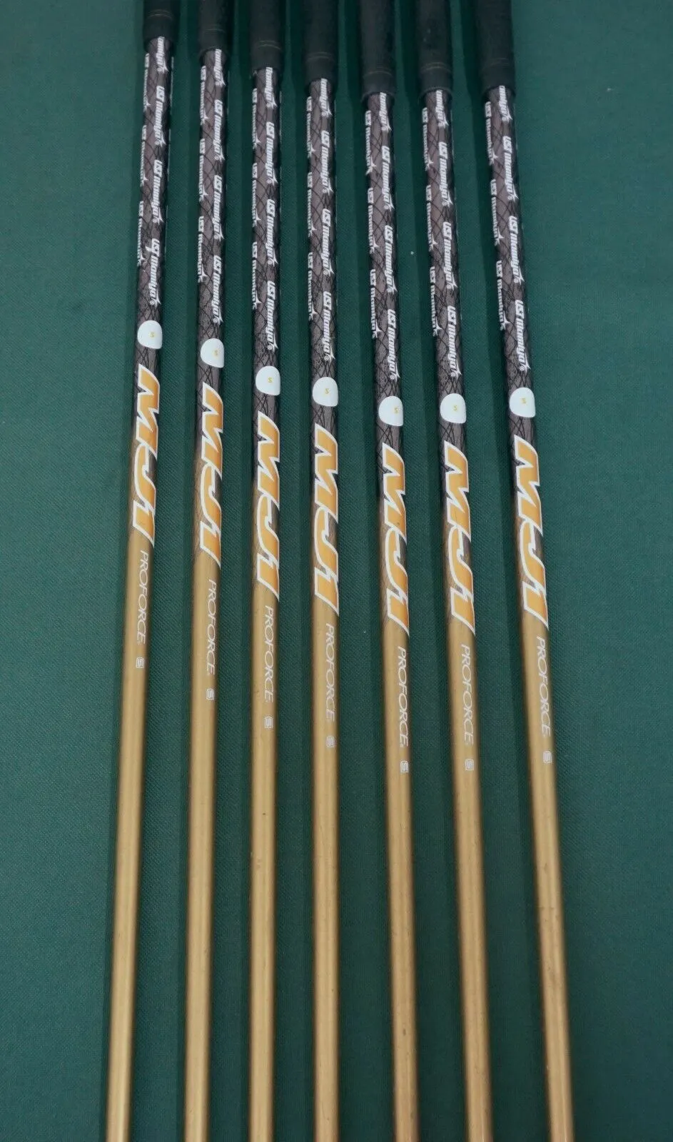 Set Of 7 X Mizuno RV-03 Irons 6-SW + Gap Wedge Stiff Graphite Shafts 7 Set Of 7 X Mizuno RV-03 Irons 6-SW + Gap Wedge Stiff Graphite Shafts - Image 5