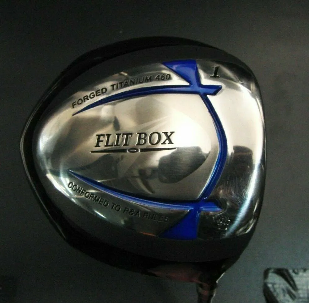 FLITBOX Japanese Flit Box Forged Titanium 460 9.5° Driver Stiff Graphite Shaft 3 FLITBOX Japanese Flit Box Forged Titanium 460 9.5° Driver Stiff Graphite Shaft