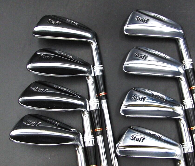 Set Of 8 X Wilson Staff Fluid Feel Irons 3-PW Regular Steel Shafts 4 Set Of 8 X Wilson Staff Fluid Feel Irons 3-PW Regular Steel Shafts - Image 2