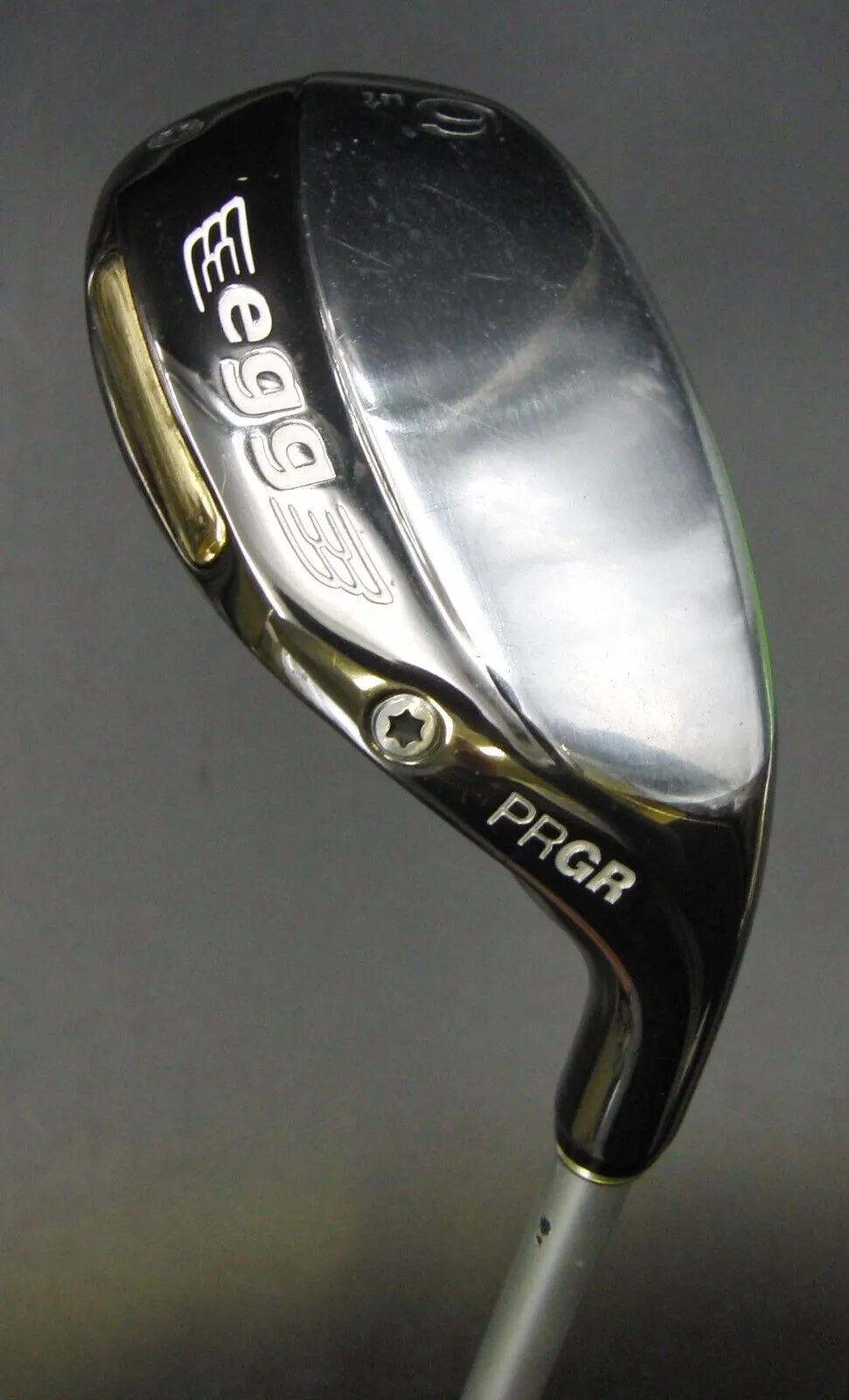 PRGR M-40 Egg Force 6UT Hybrid Regular Graphite Shaft PRGR Grip 3 PRGR M-40 Egg Force 6UT Hybrid Regular Graphite Shaft PRGR Grip