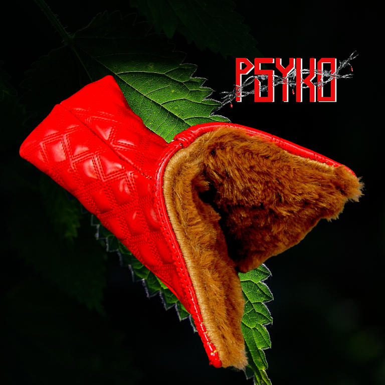 Luxury PSYKO GOLF Snake Skin & Quilted Embroidered PU Leather Putter Head Cover 5 Luxury PSYKO GOLF Snake Skin & Quilted Embroidered PU Leather Putter Head Cover - Image 3