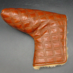 Luxury PSYKO GOLF Quilt Embroidered Genuine Leather Putter Head Cover -Clubs Sales Shop 32 3224eff8 7d5b 4dd0 9f18 ffb99e2386ab