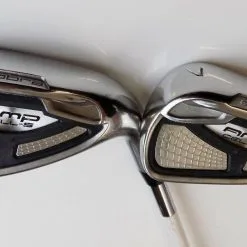 Set Of 2 X Cobra Amp Cell S Irons 7 & 8 True Temper R Flex Steel Shafts