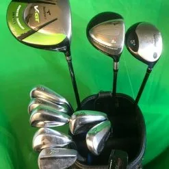 Bridgestone, Zebra Set Of BridgeStone TS-211 5-P/S (7 Irons) Tour Stage V-GT Driver & Woods Putter