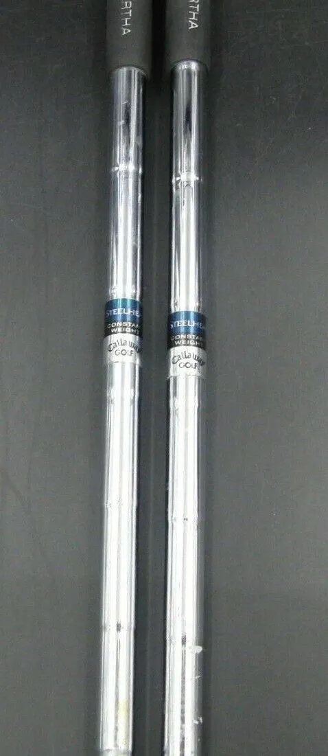 Set 2 X Callaway STEELHEAD X14 3 & 4 Irons Regular Steel Shafts 7 Set 2 X Callaway STEELHEAD X14 3 & 4 Irons Regular Steel Shafts - Image 5