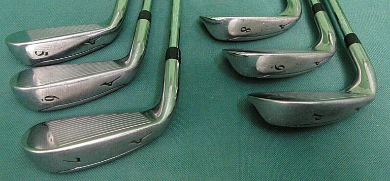 Set Of 6 X Mizuno EURUS RX Irons 5-PW Stiff Steel Shafts MIZUNO Grips 6 Set Of 6 X Mizuno EURUS RX Irons 5-PW Stiff Steel Shafts MIZUNO Grips - Image 4